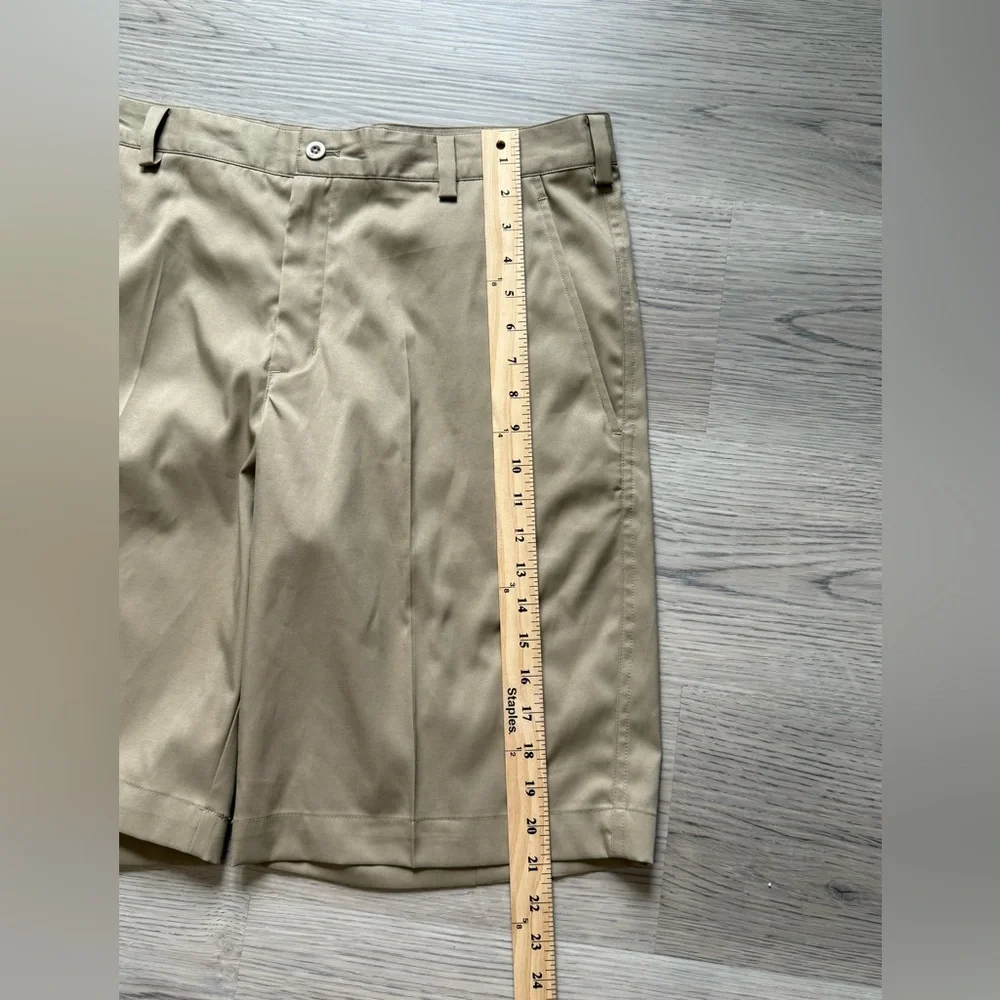 Nike Tan Flat Front Men's Shorts